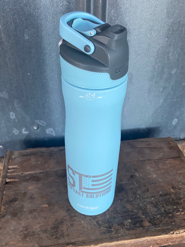 Contigo 24 oz. AutoSeal Chill Stainless Steel Water Bottle - Iced Aqua